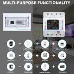 Compteur triphasé 100A Intelligent Wifi